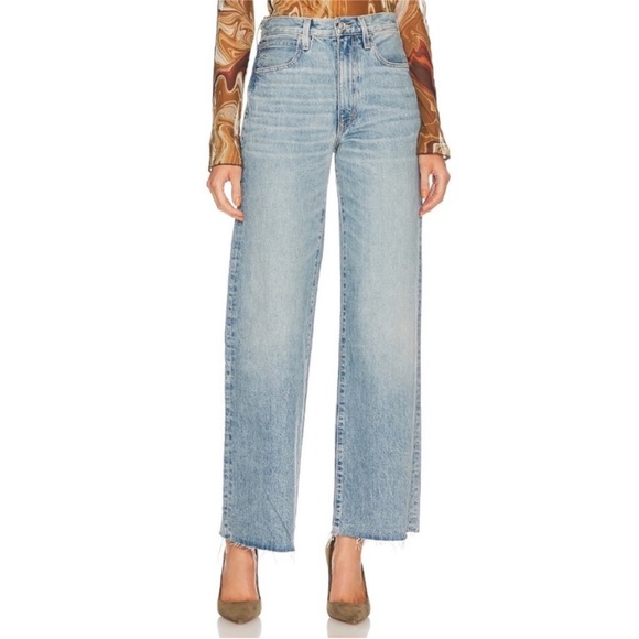 NEW Revolve Slvrlake Grace Wide Leg Jeans Heartache 31